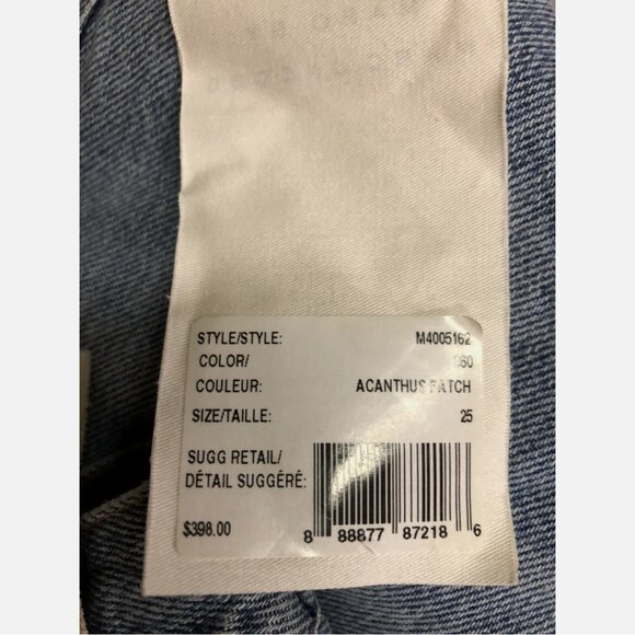 Marc By Marc Jacobs Blue Acanthus Patched School Boy Pant Jeans - Picture 7 of 7